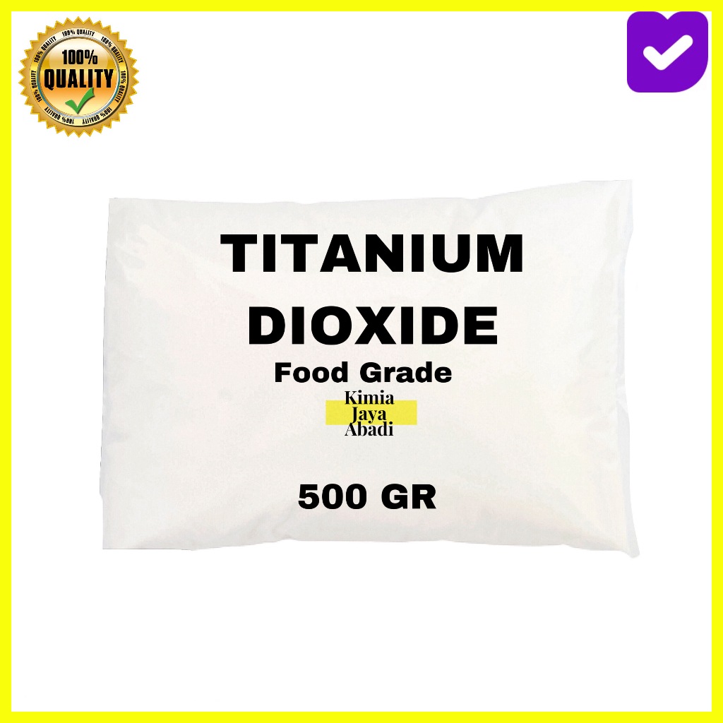 

Titanium Dioxide / Titan / Tio2 / Opaque White FOOD GRADE 500 Gram