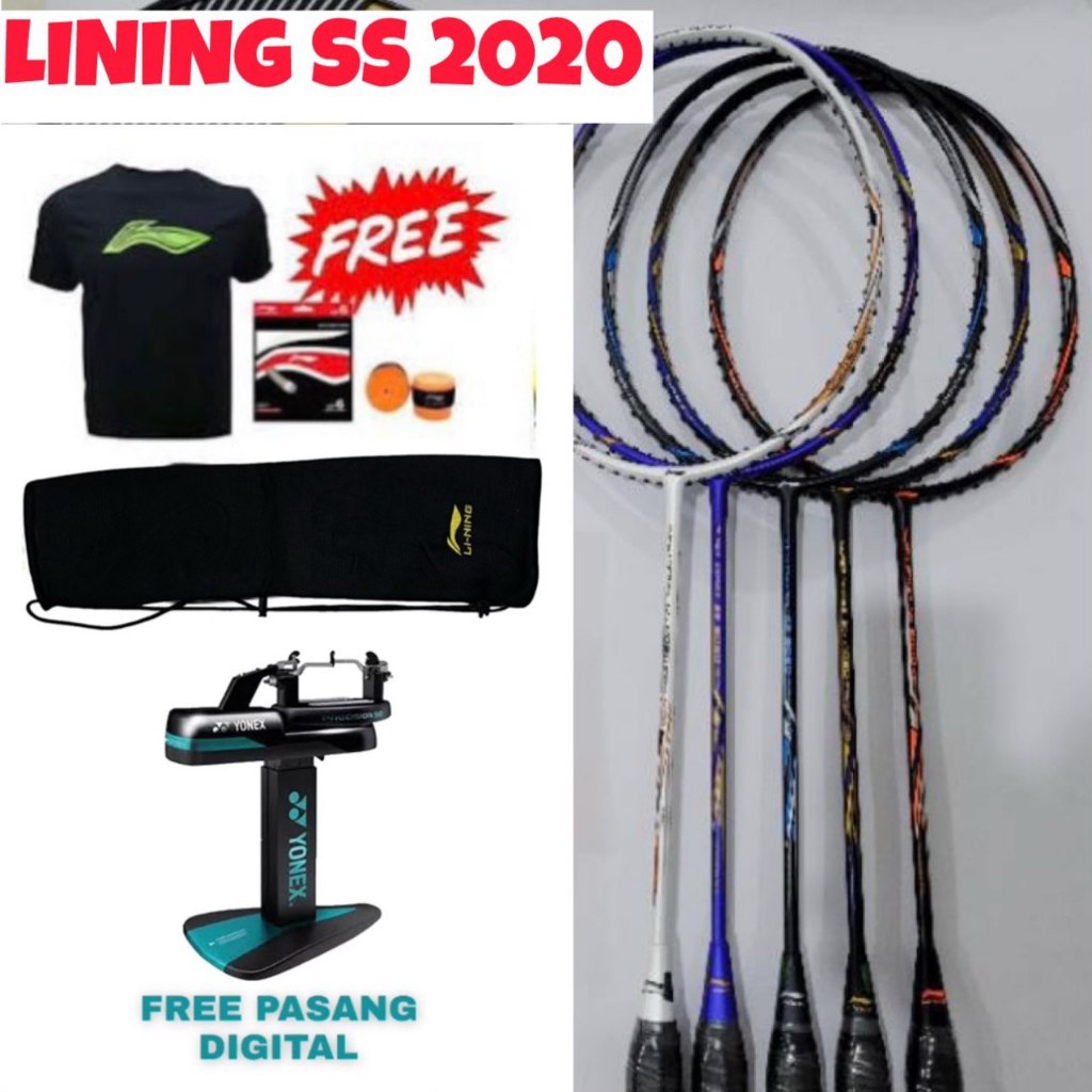 Raket Badminton Lining Superseries SS 2020 Asian Japan Special Edition Original