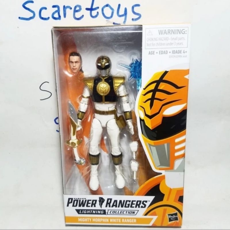 Power Rangers Lightning Collection Power rangers Mighty Morphin White Ranger tommy putih Kiba ranger