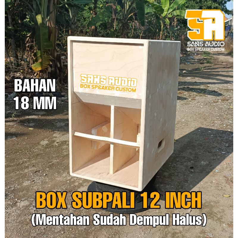 Box speaker subpali 12 inch