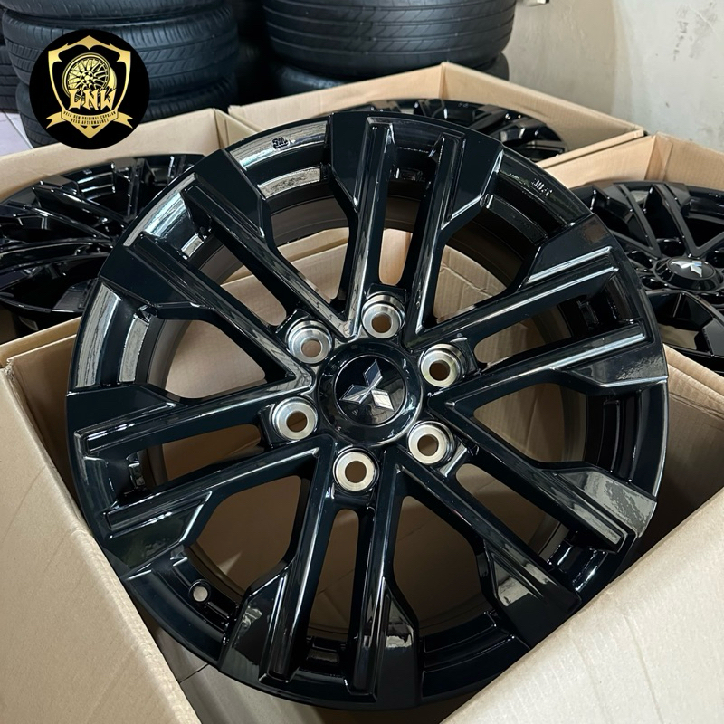 VELG RING 18 ORI PAJERO DAKAR BLACK EDITION PAJERO DAKAR PLATINUM R18