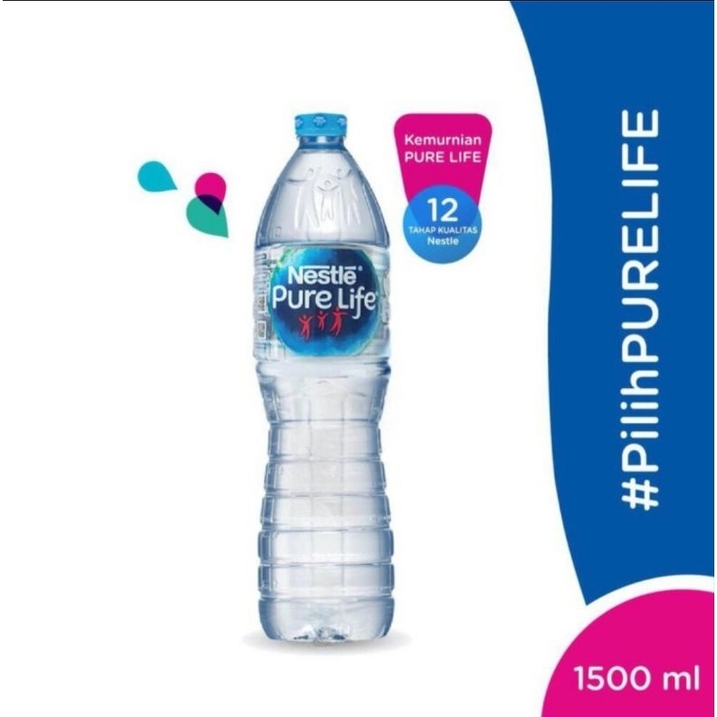 

Nestle Pure Life Air Mineral 1500 ml (isi 12 Botol)