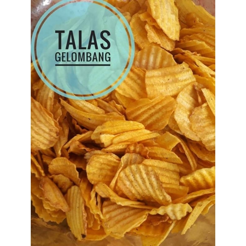 

SNACK TALAS GELOMBANG/500g/SNACK KILOAN MURAH