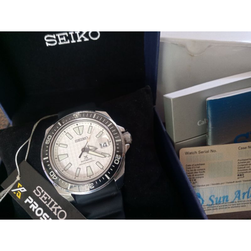 Seiko Prospek SRPE37K1 King Samurai White Dial