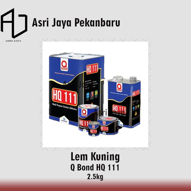 Lem Kuning Q Bond QBond HQ 111 2,5 Kilogram Kg