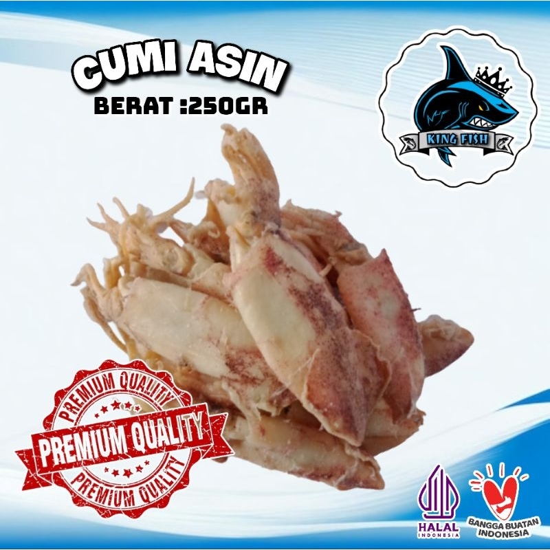 

250GR CUMI ASIN PUTIH SUPER MURAH BERKUALITAS