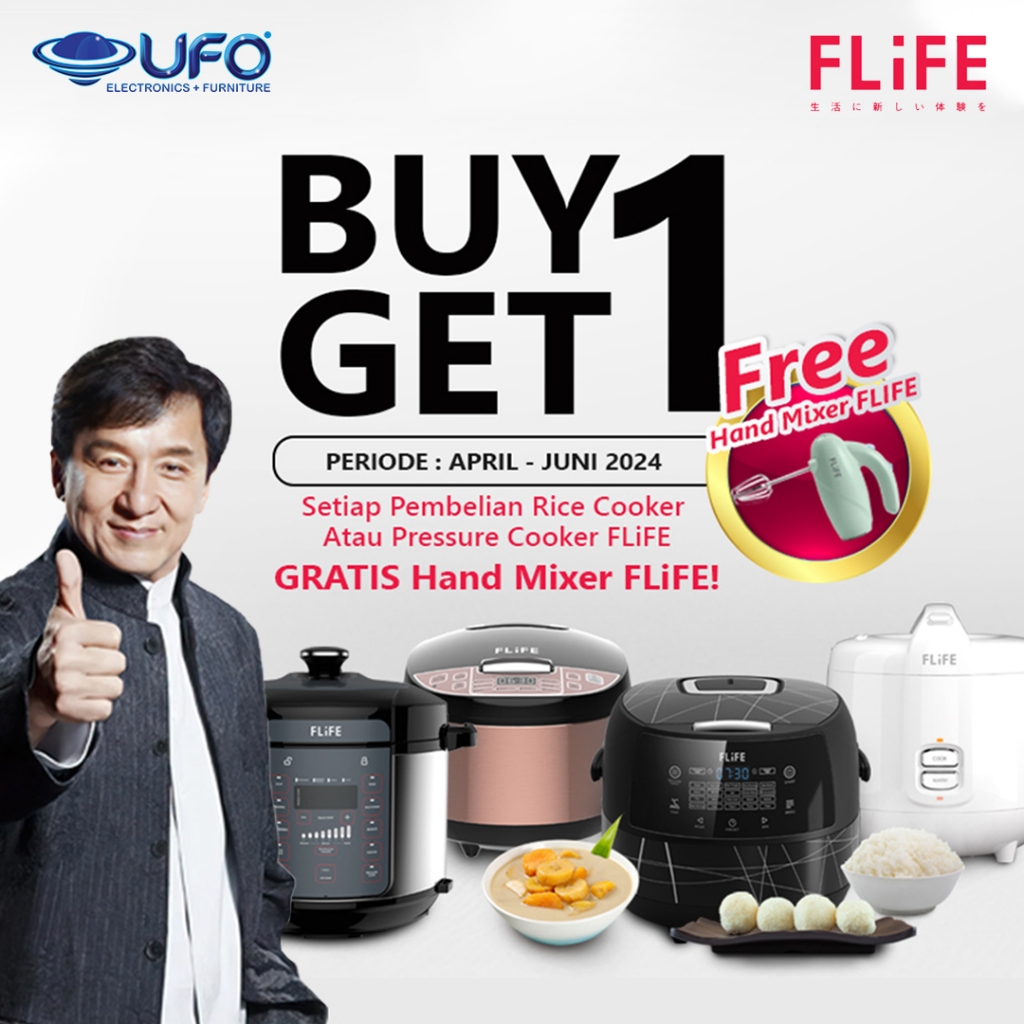 FLIFE RCWH2E RICE COOKER 2 LITER