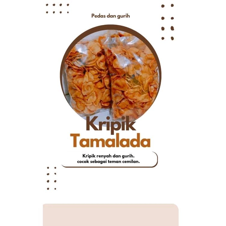 

kripik tamalada (pedas asin)