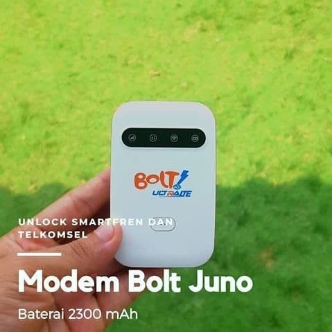 Modem Wifi 4G Bolt JUNO UNLOCK Telkomsel Smartfren By.u 2300Mhz