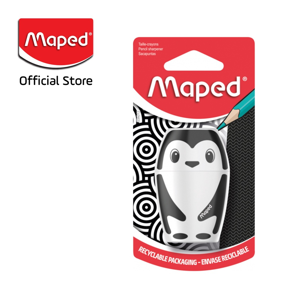

Maped Rautan Pensil Shakky Fancy 1 Hole Canister