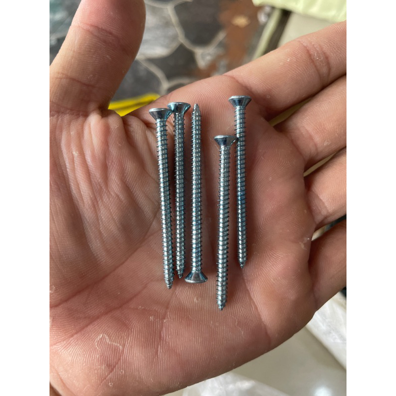 skrup taping jf 6x2(5cm)/skrup kayu /baut taping isi 50pcs