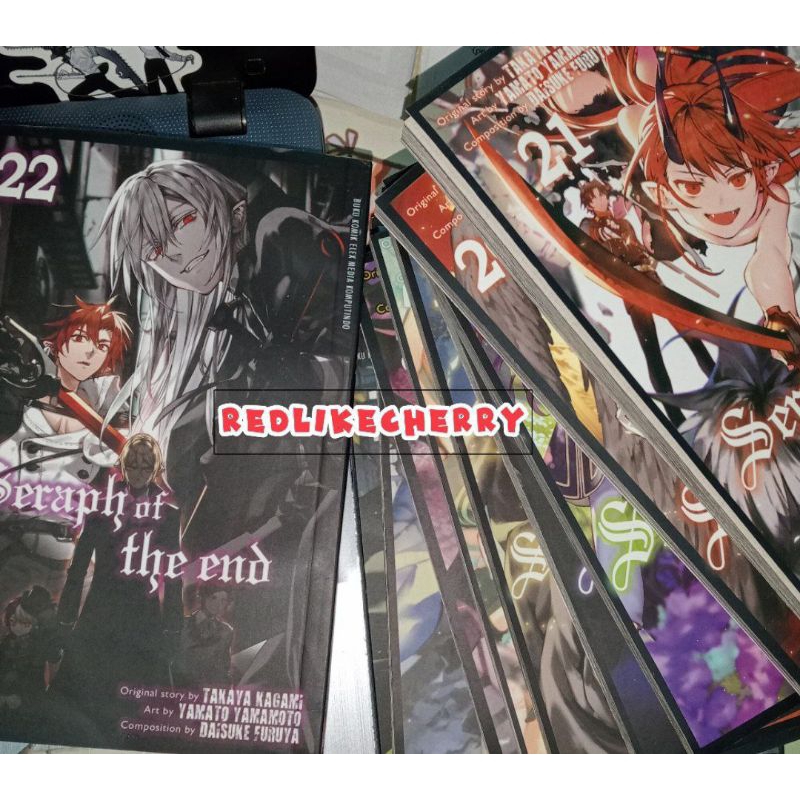 (Preloved) Komik Owari no Seraph / Seraph of The End Buku 1, 2, 3, 7, 17, 18, 19, 20, 21, 22