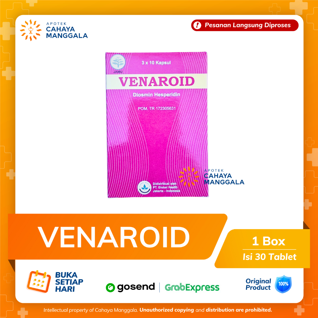 VENAROID PER BOX 30 KAPSUL