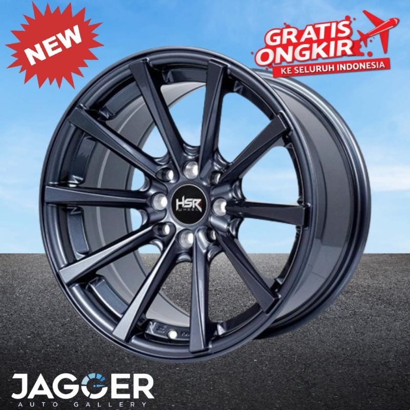 Velg avanza kijang livina yaris mobilio hsr hustler ring 16 grey