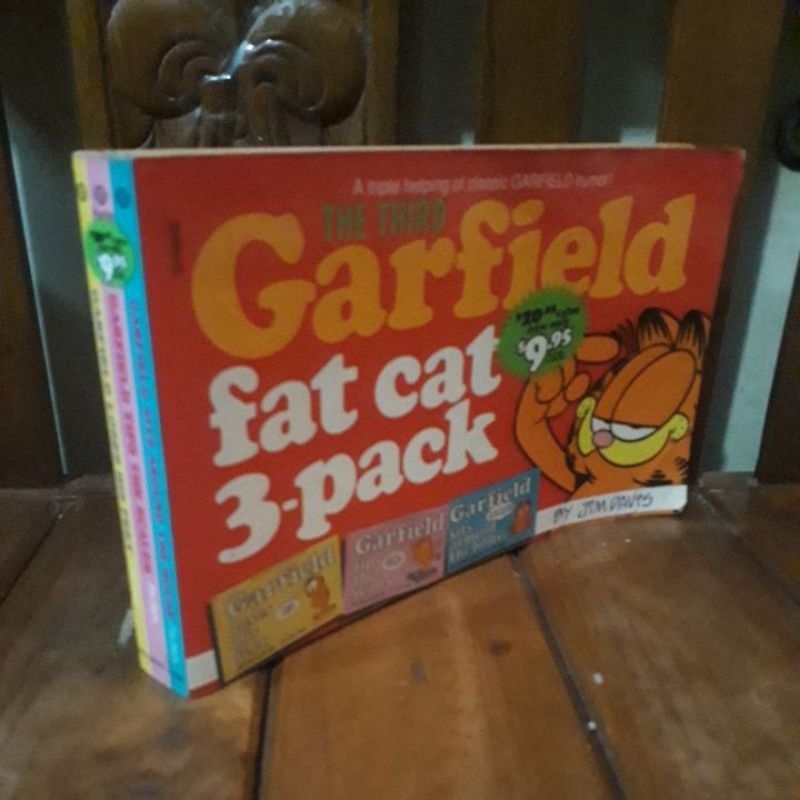 THE THIRD GARFUELD FAT CAT 3- PACK BY JIM DAVIS