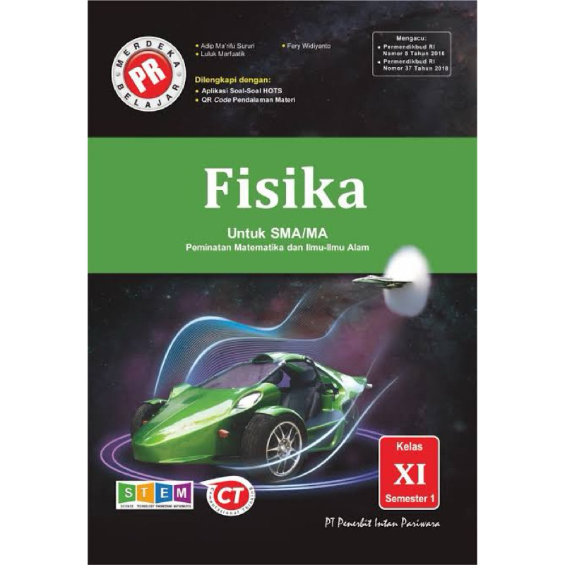 PR Merdeka Belajar Fisika SMA Kelas 11 Semester 1 Intan Pariwara