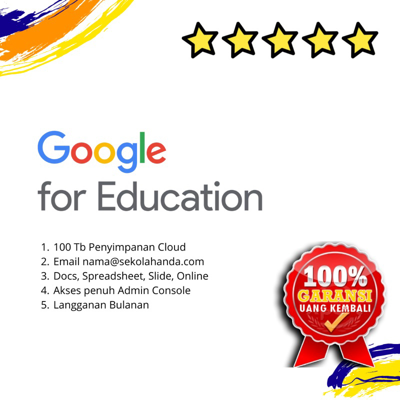 GOOGLE WORKSPACE FOR EDUCATION BULANAN