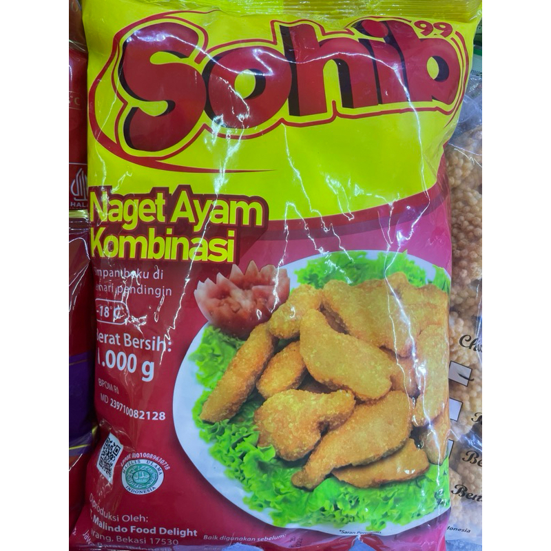 

Sohib nuget ayam kombinasi 1kg