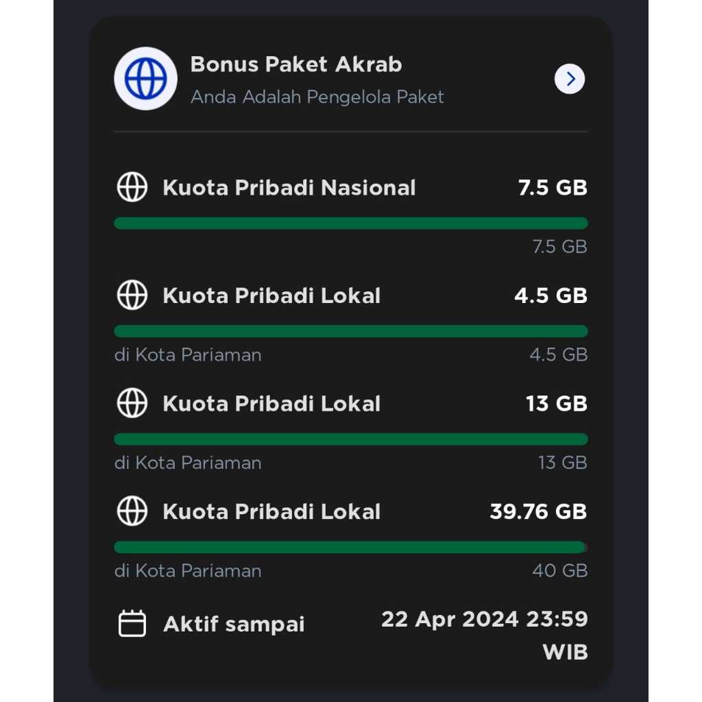 XL AKRAB LOKAL XXL