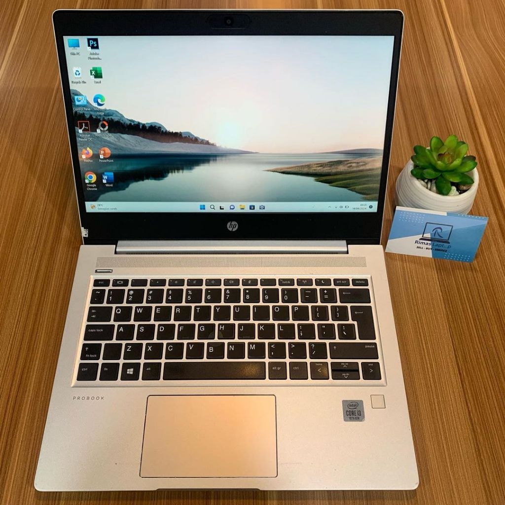 LAPTOP HP PROBOOK 430 G7 I3 GEN 10 RAM 16GB SSD 256GB / BEKAS SECOND
