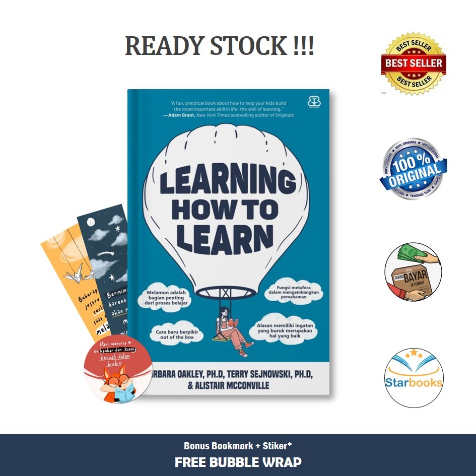 Bentang - Buku Learning How To Learn (Motivasi)