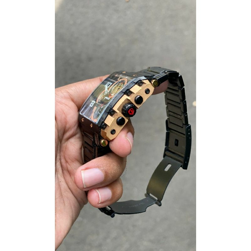 Dijual Jam Mewah dan Elegan Expedition, EXP 6757 MC Rosegold Rantai