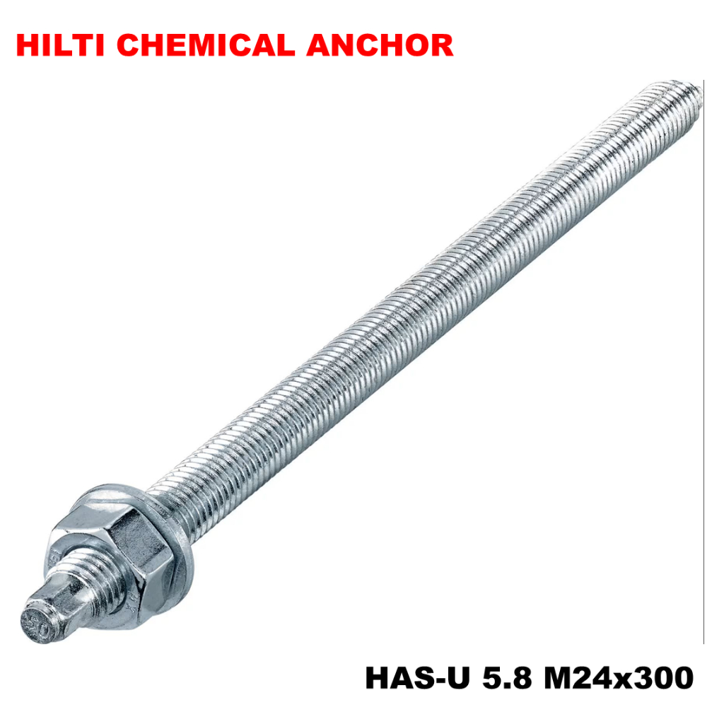 ANGKUR HILTI HAS U M24 x 300 Grade 5.8