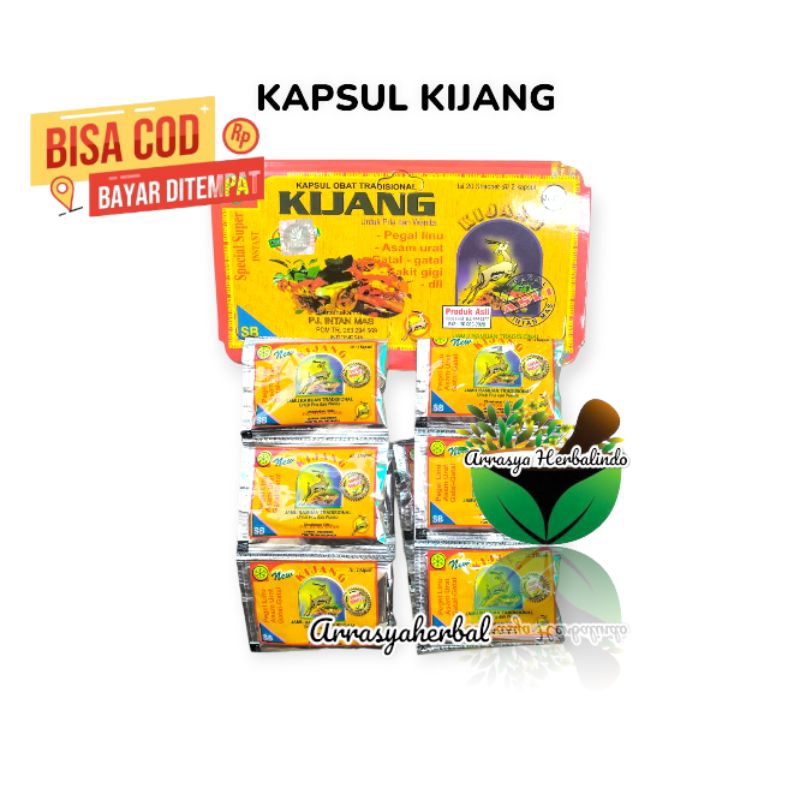 Kapsul Kijang Mas Hanger / Kijang Mas Rusa / Jamu Pegalinu & Asamurat