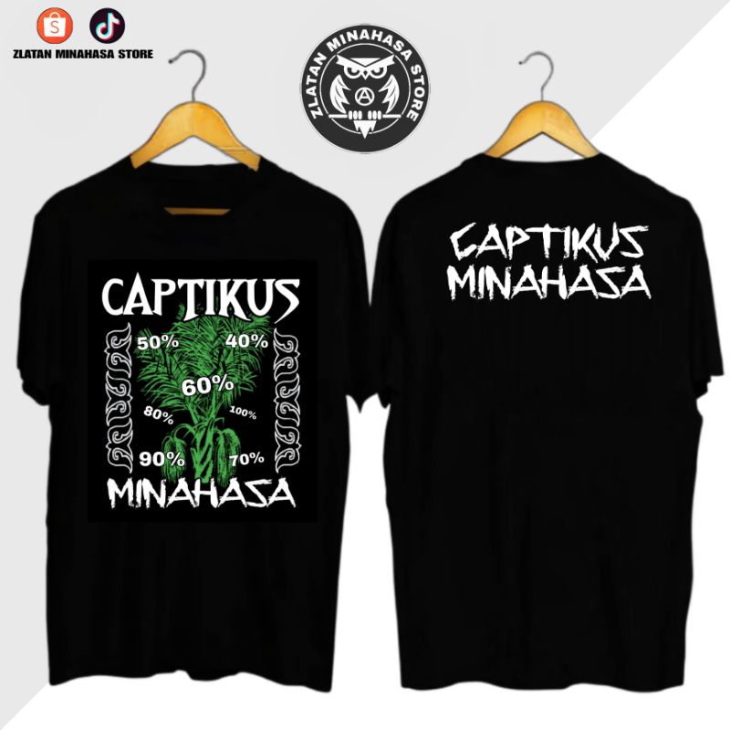 KAOS CAPTIKUS MINAHASA Stok Terbatas