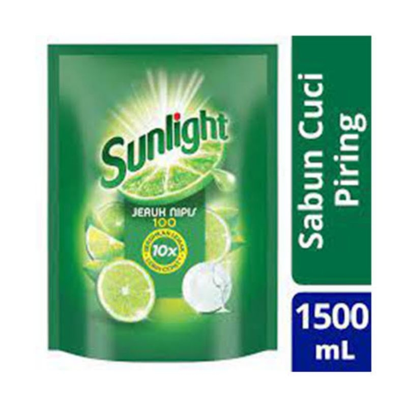 Sunlight Lime Pouch 1500ml