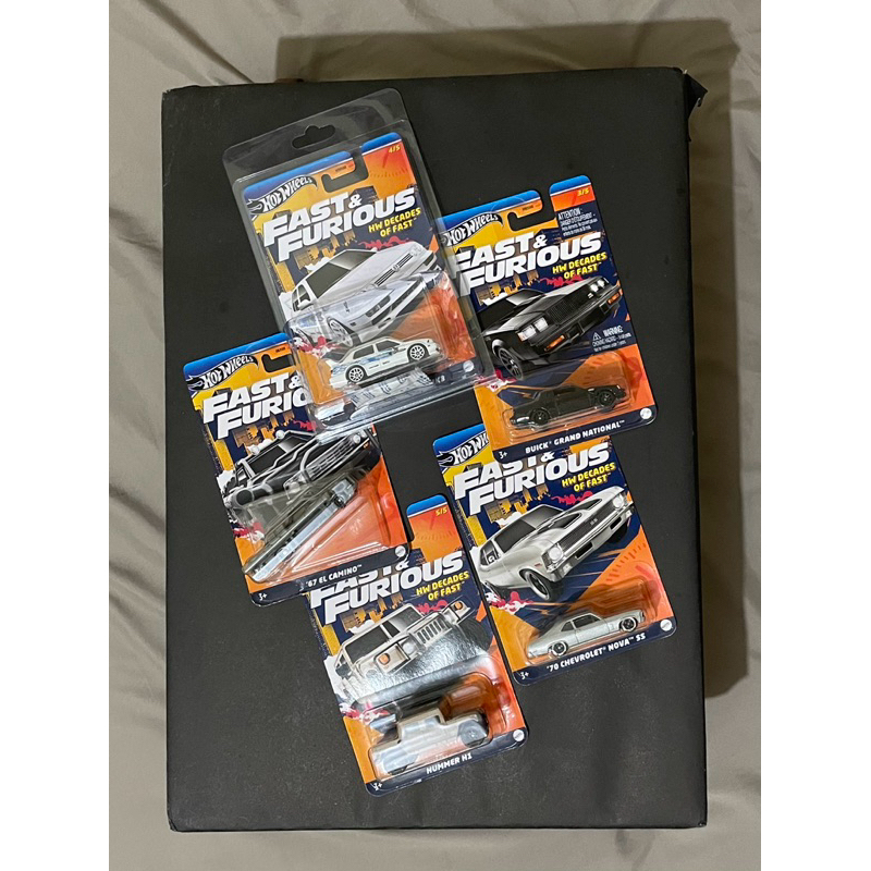 Hotwheels Fast Furious Series