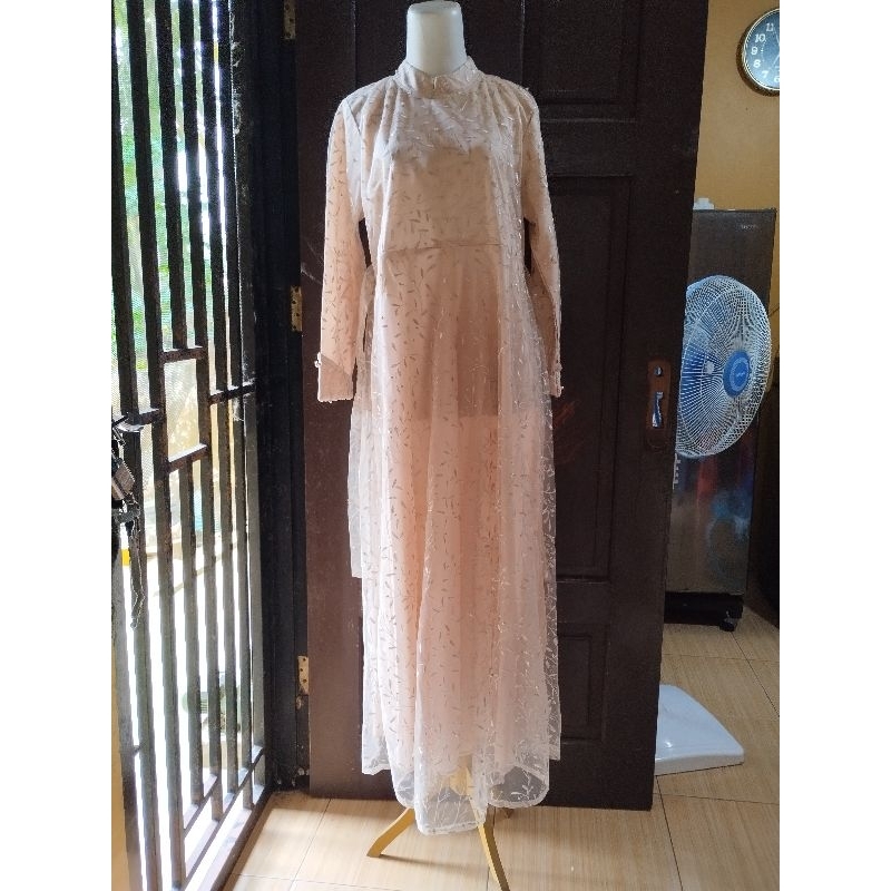 Gamis Brokat Butik Sultan Premium