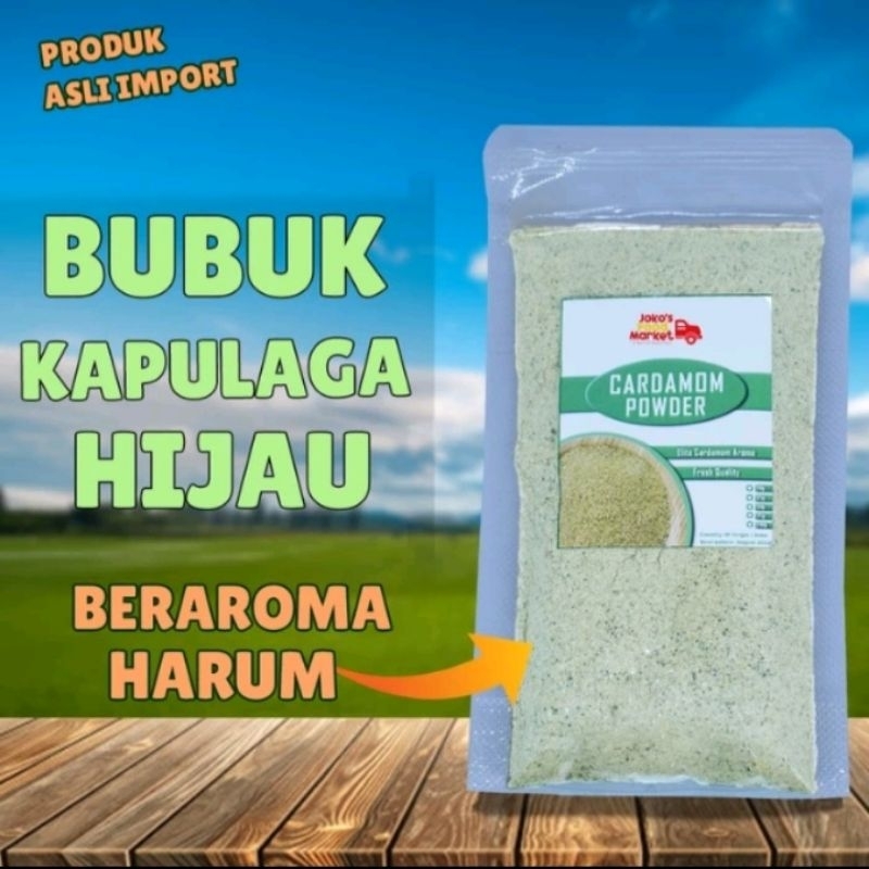 

Kapulaga Hijau Bubuk Cardamom Powder Bumbu Dapur Masak 1kg