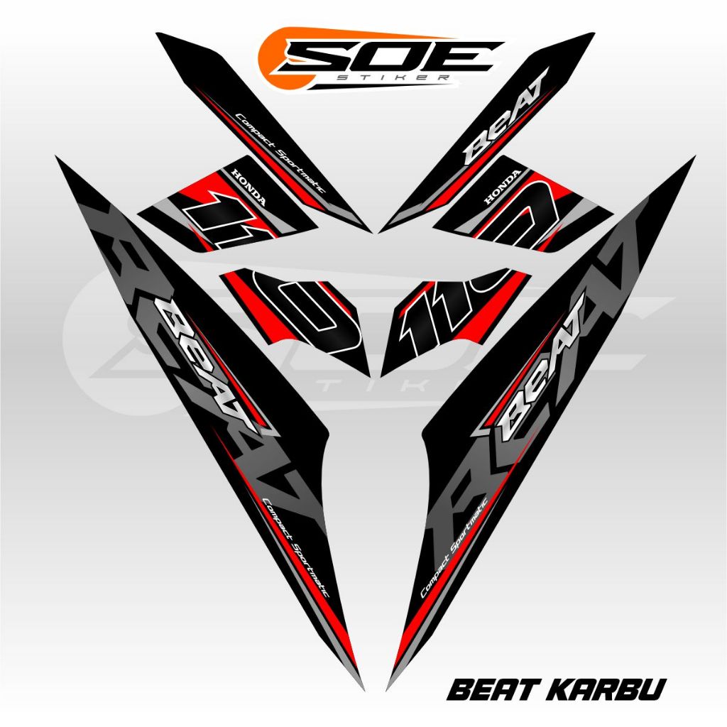 Striping Beat karbu custom