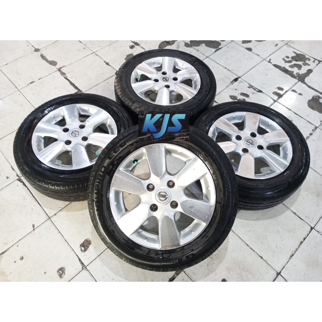 Velg Mobil Copotan Bekas Std Livina Ring 15 Pcd 4x114 Ban Bonus R15 Buat Xenia Avanza Kijang Evalia 