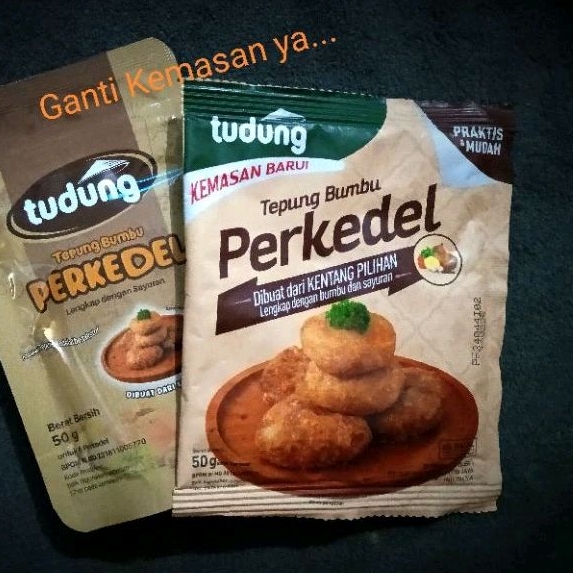 

Tudung Tepung Bumbu Perkedel Sachet 50g