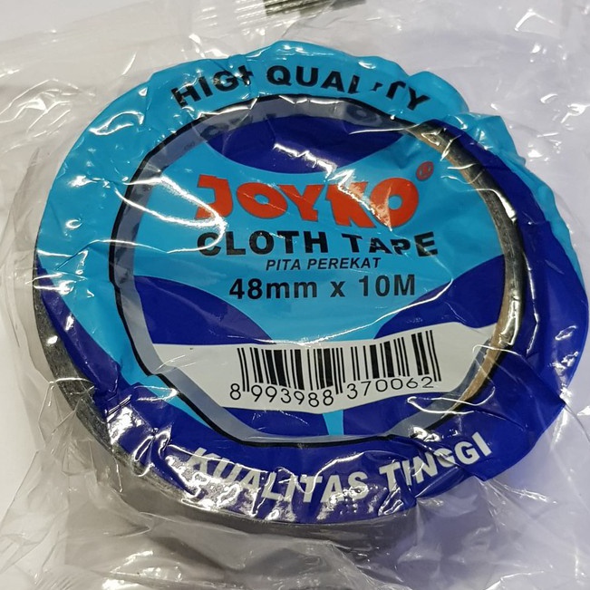 

Buy Now Lakban Hitam Kain Cloth JOYKO 2inchiLinen Lakban Jilid 48mmIsolasi Hitam