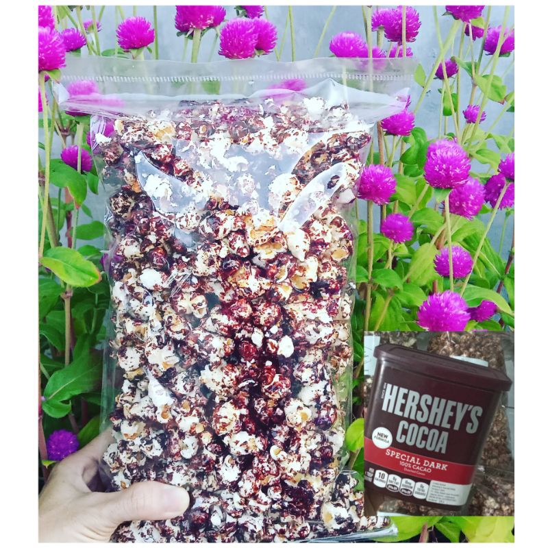 

popcorn coklat hershey