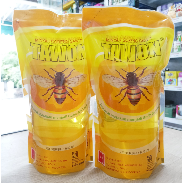 

Minyak Goreng Tawon 900 ml