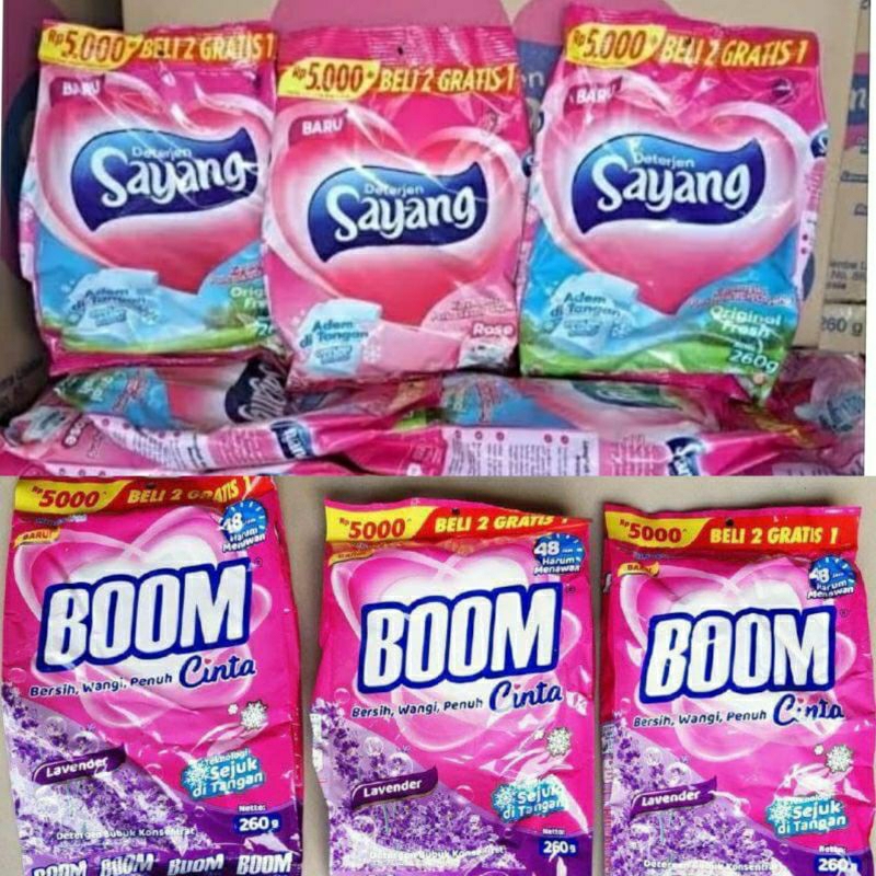 detergen boom /detergen sayang