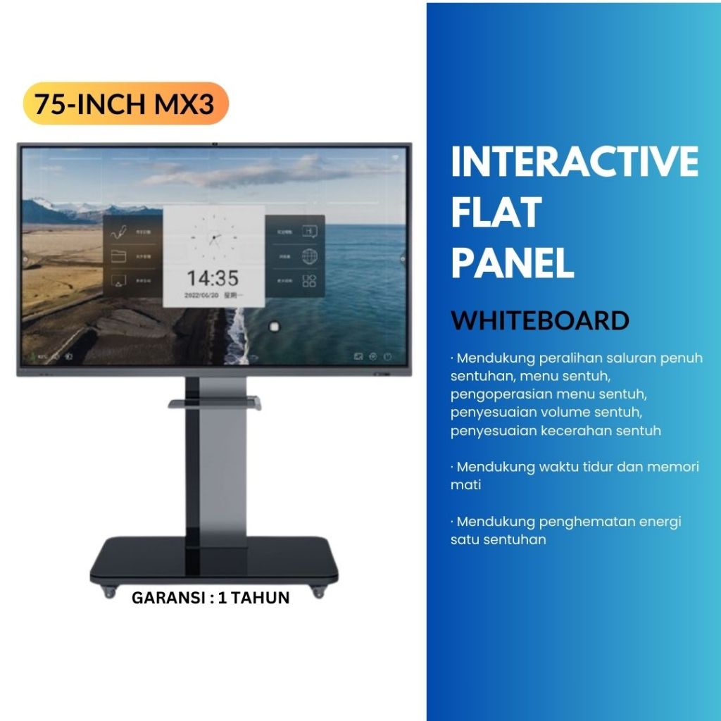 Interactive Flat Panel / Interactive Whiteboard MX3-75 INCH