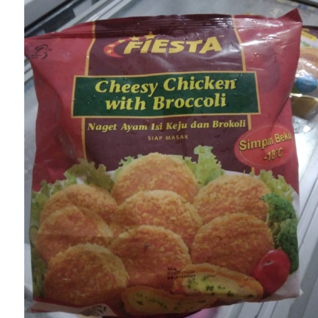 

Fiesta cheese chicken with brokoli 400 gram