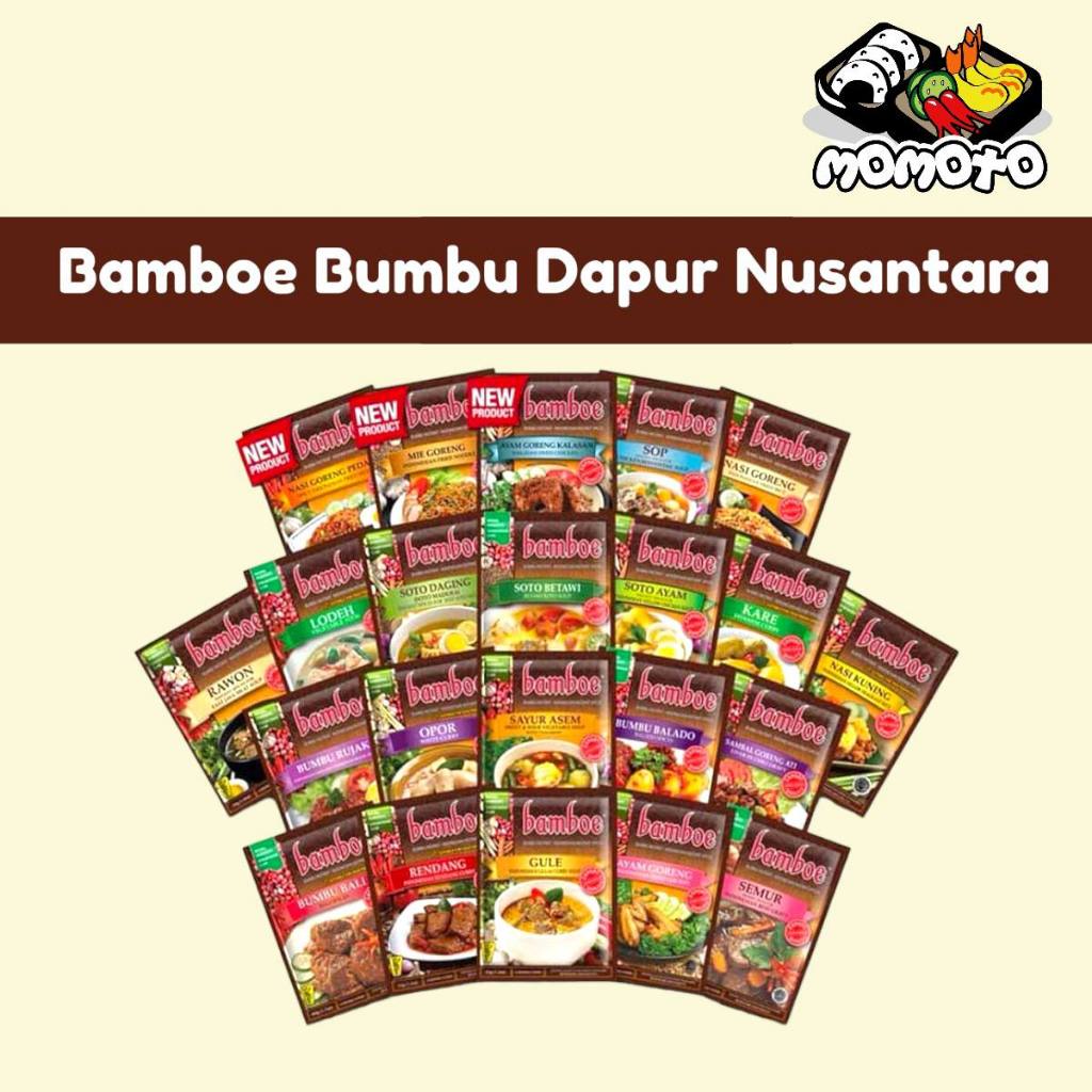 

Bamboe bumbu dapur all varian rawon rendang balado nasi goreng soto gule opor kare dll