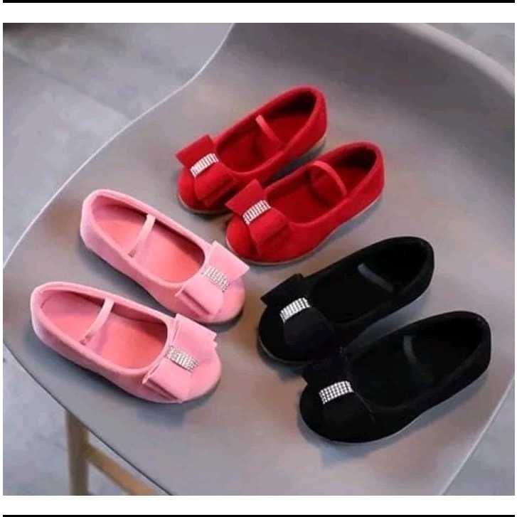 sepatu anak perempuan sepatu  flatshoes anak perempuan 3 tahun import pansus anak perempuan