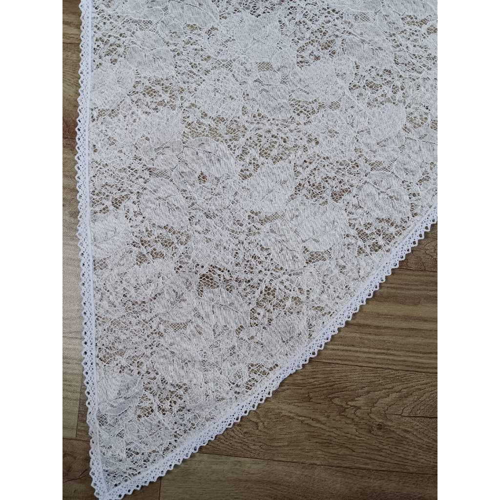 Kerudung/Kerudung Misa/Kerudung Katolik/Kerudung Mantila/Mantila Transparan liturgi