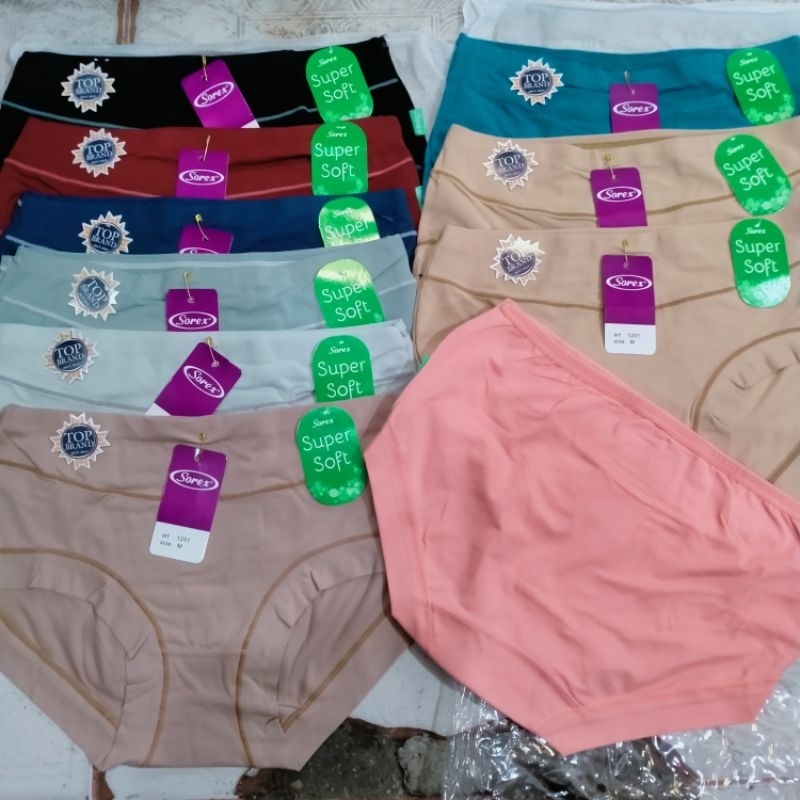 Sorex Cd Basic Bahan Super Soft CD 1251 | CD Sorex 1251 Super Soft | Celana Dalam Sorex MIDI 1251