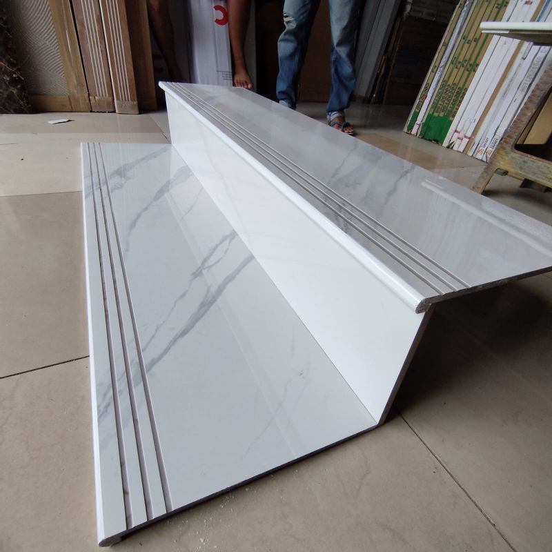 granit anak tangga double bevel