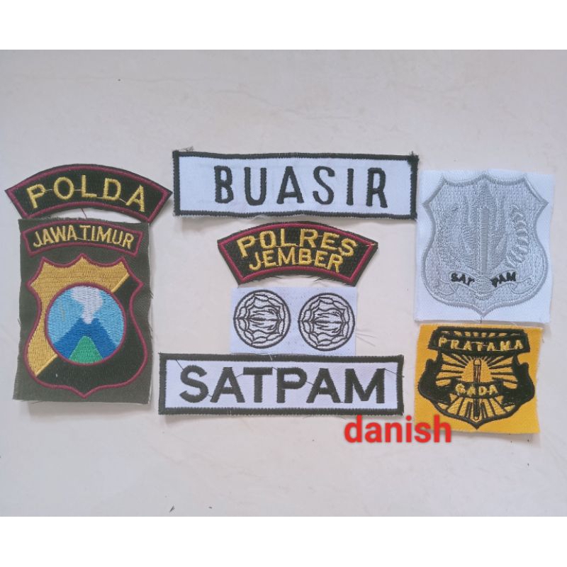 BET LOGO LAMBANG ATRIBUT SATPAM,BET GADA,KEWENANGAN DAN MONOGRAM SATPAM