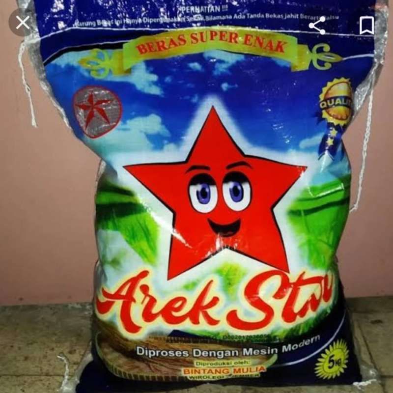 

⚫TOKOSURYA⚫ BERAS BINTANG 5 KG