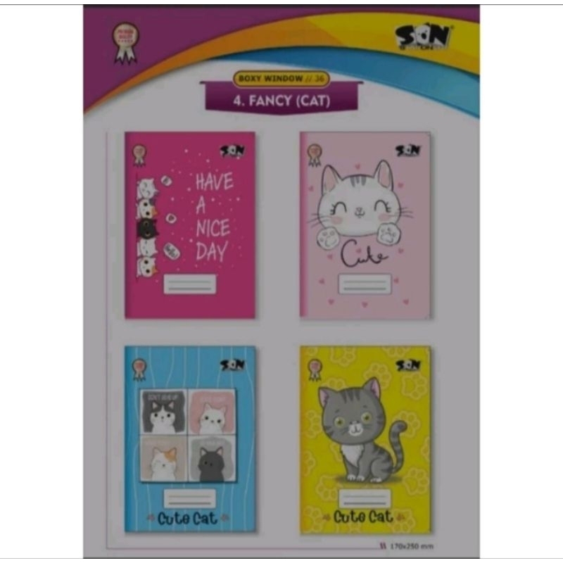

Buku Son si 58/1 pack isi 10pcs